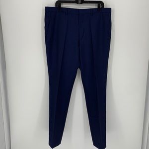 Burberry blue wall dress pants